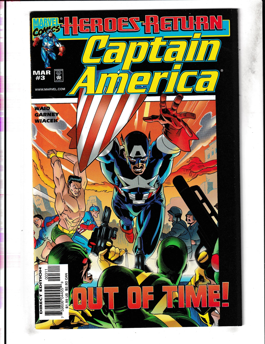 Captain America #3 (1998) Marvel Comics