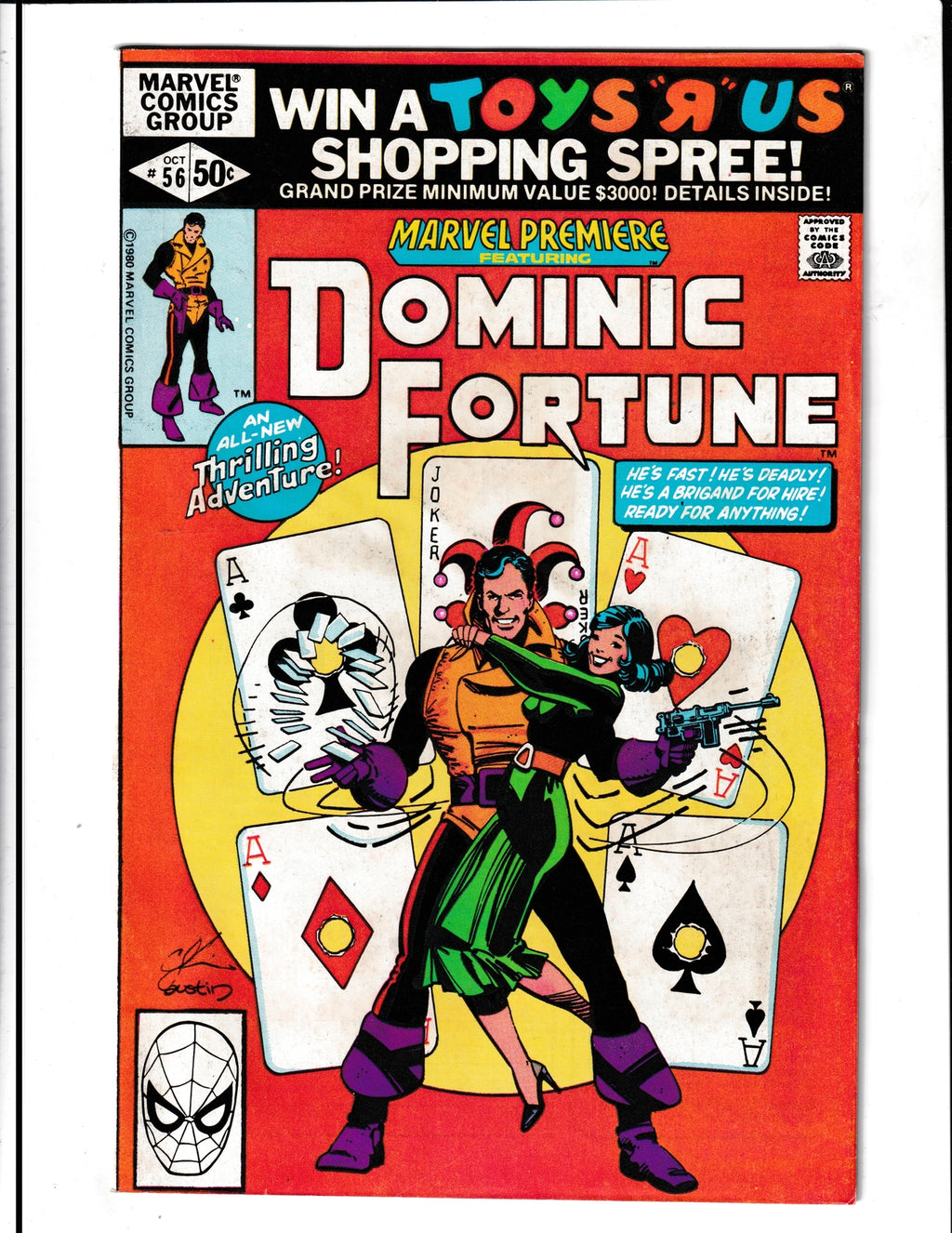 Marvel Premiere #56 (1980) Featuring Dominic Fortune Marvel Comics