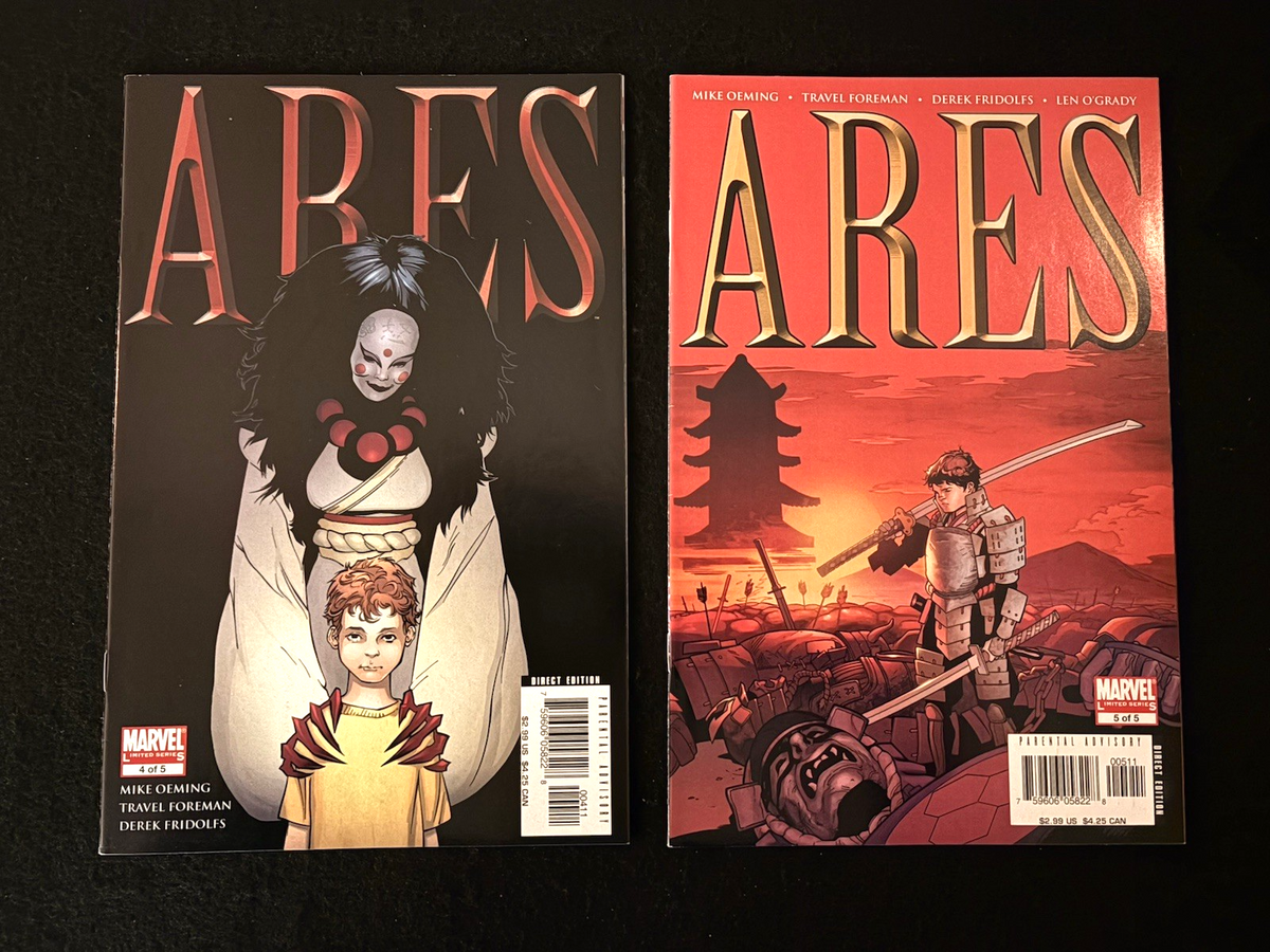 Ares - Complete Set of Five #1-5 (2006) Marvel