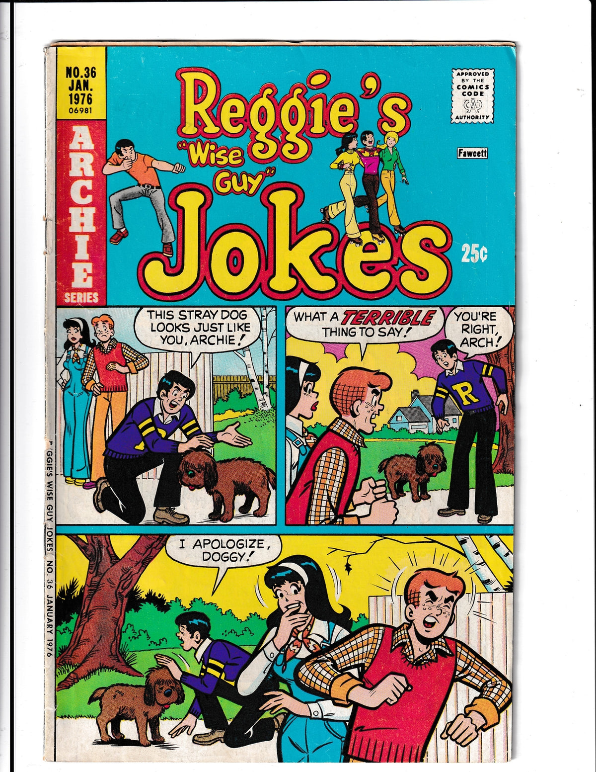 Reggie's Wise Guy Jokes #36 (1976) Archie Comics