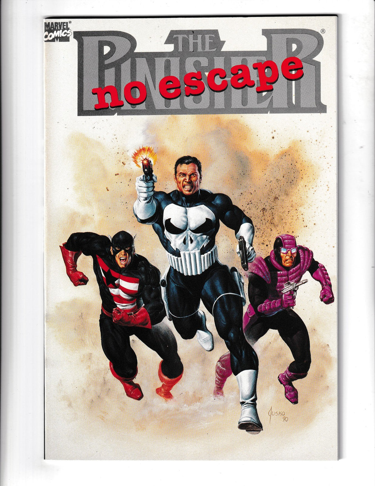 Punisher: No Escape #1 (1990) Higher Grade Marvel Comics