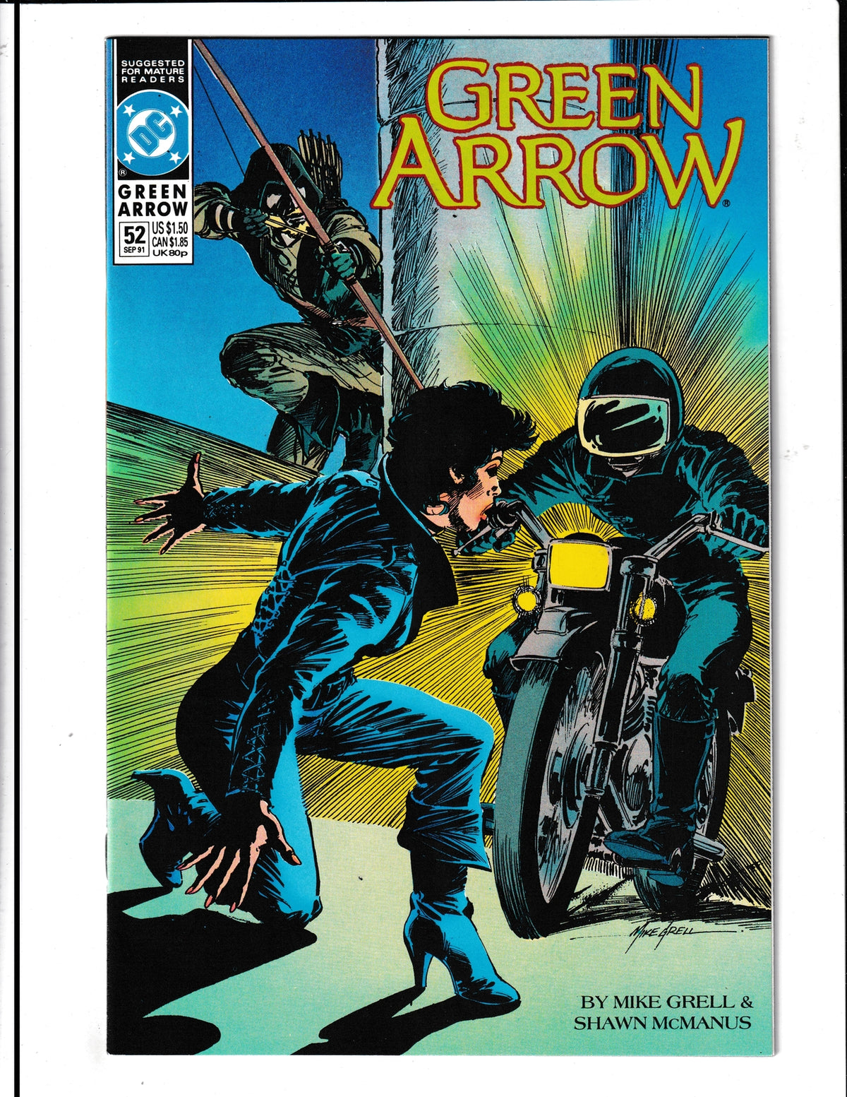Green Arrow #52 (1991) HIGH GRADE Vol. 2 DC Comics