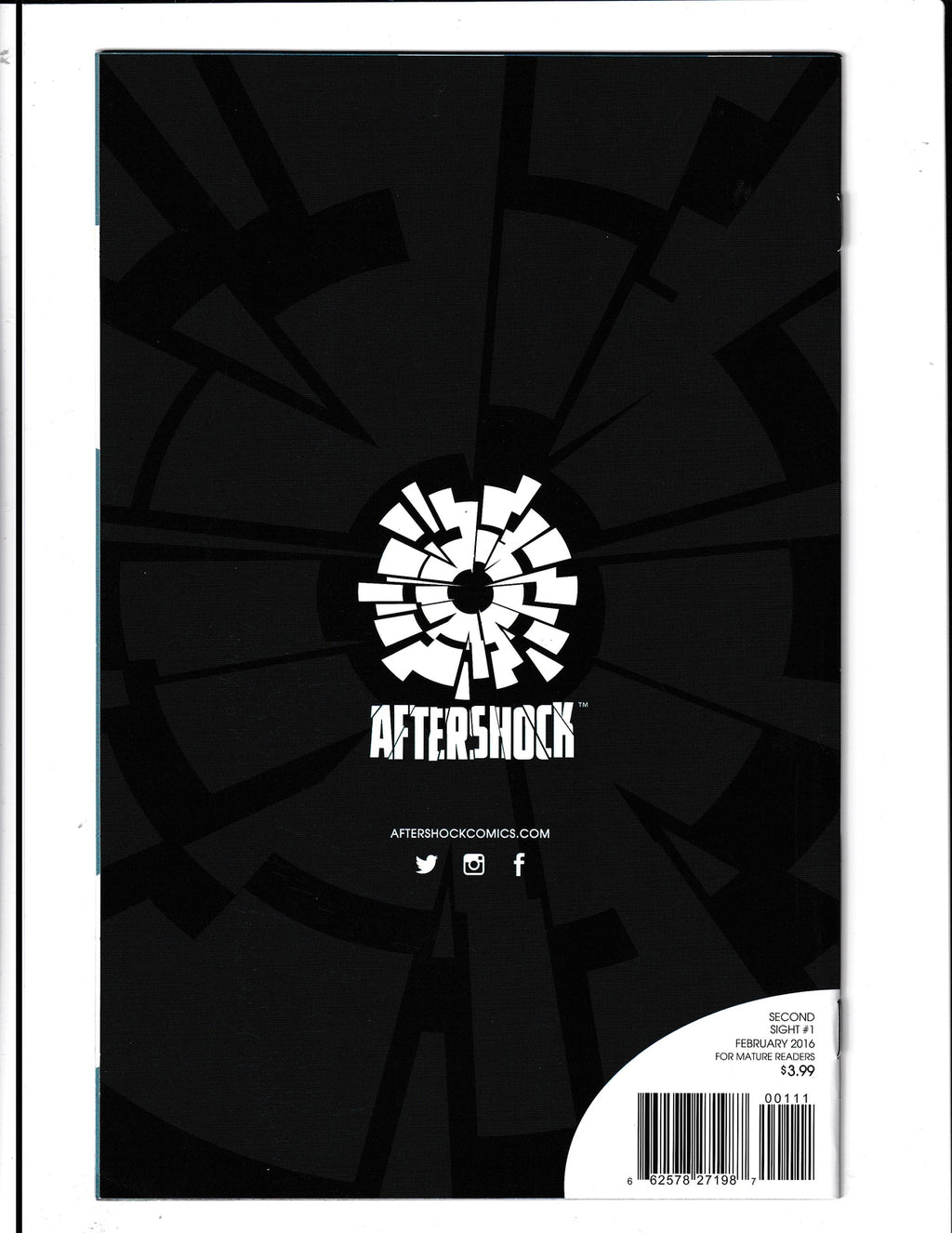 Second Sight #1 (2016) Aftershock Comics