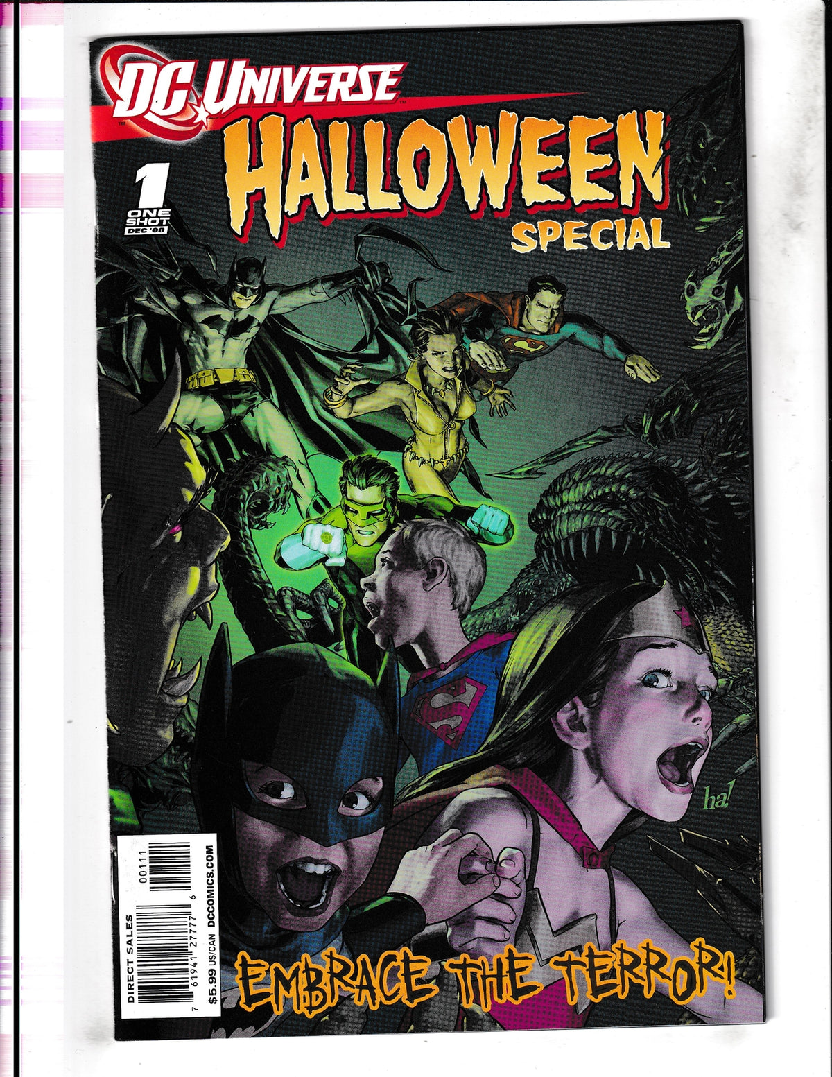 DCU Halloween Special #1 (2008) Higher Grade DC Comics