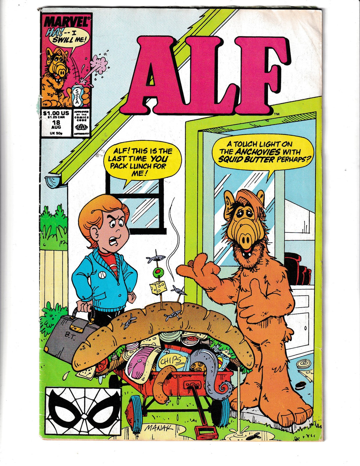 Alf #18 (1989) Lower Grade Marvel Comics
