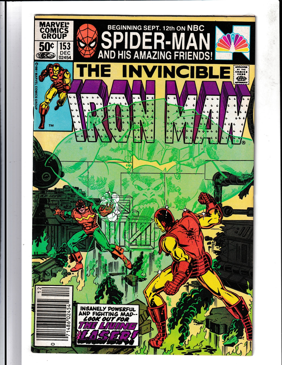 Iron Man #153 (1981) John Romita Jr Marvel Comics