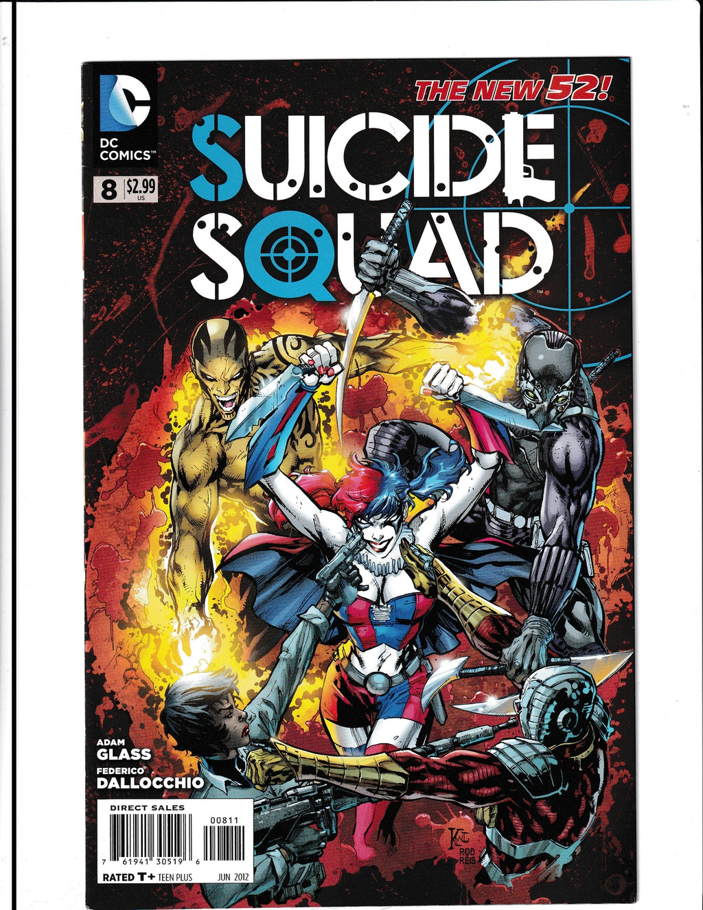 Suicide Squad #8 (2012) DC Comics