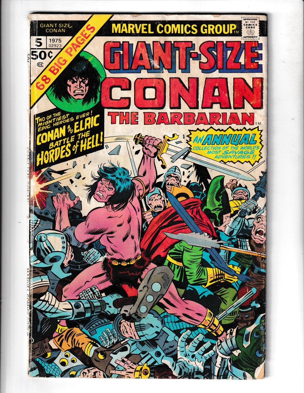 Giant-Size Conan the Barbarian #5 (1975) Marvel Comics