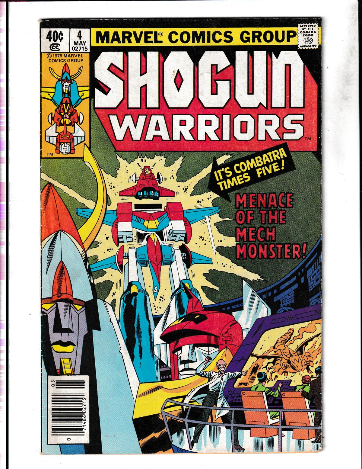 Shogun Warriors #4 (1979) Marvel Comics SKU:1637