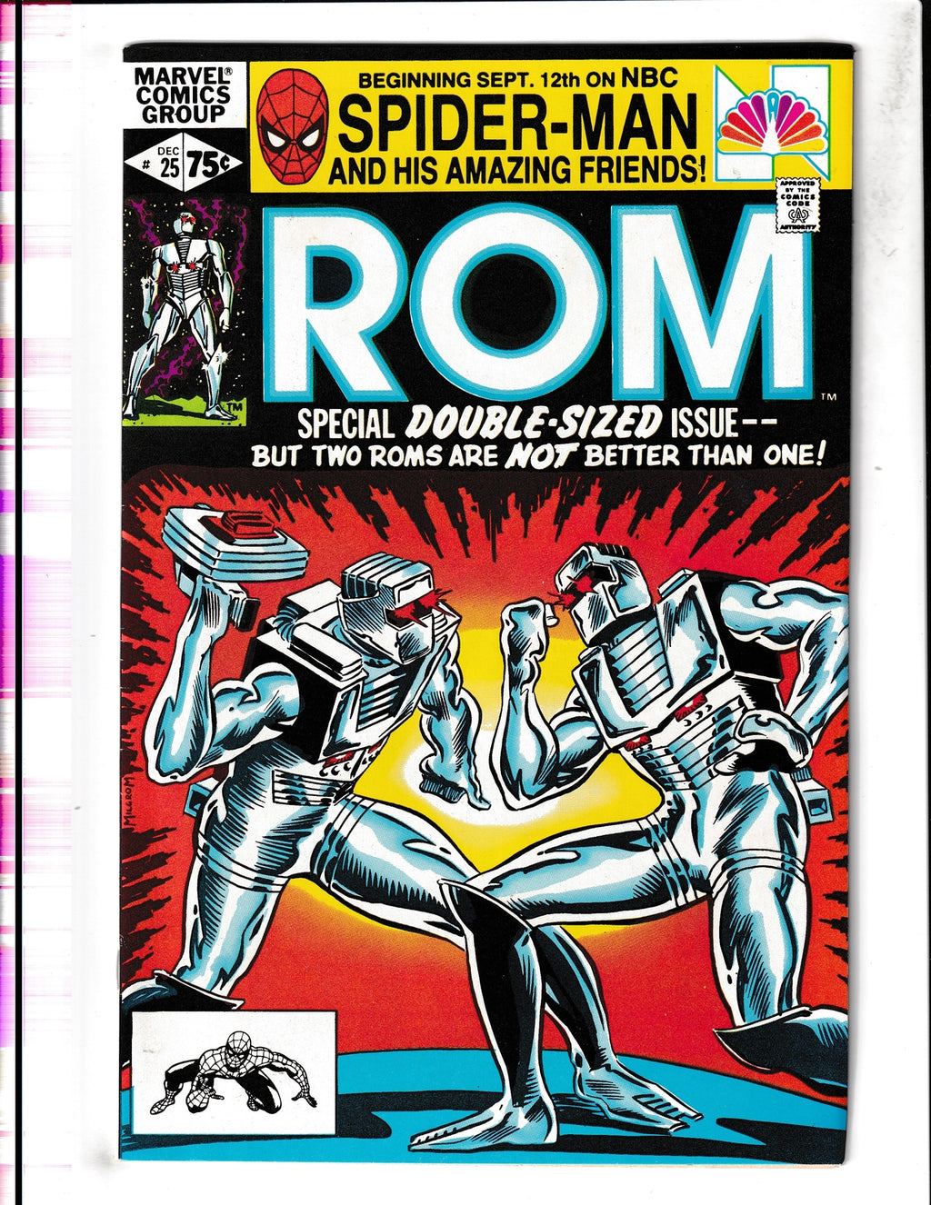 ROM #25 (1981) SpaceKnight Marvel Comics SKU:1842