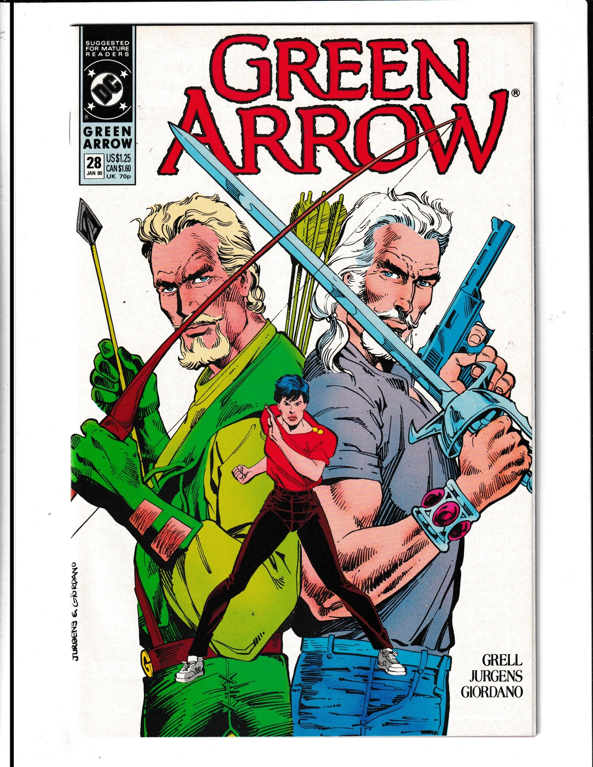 Green Arrow #28 (1990) HIGH GRADE Vol. 2 DC Comics