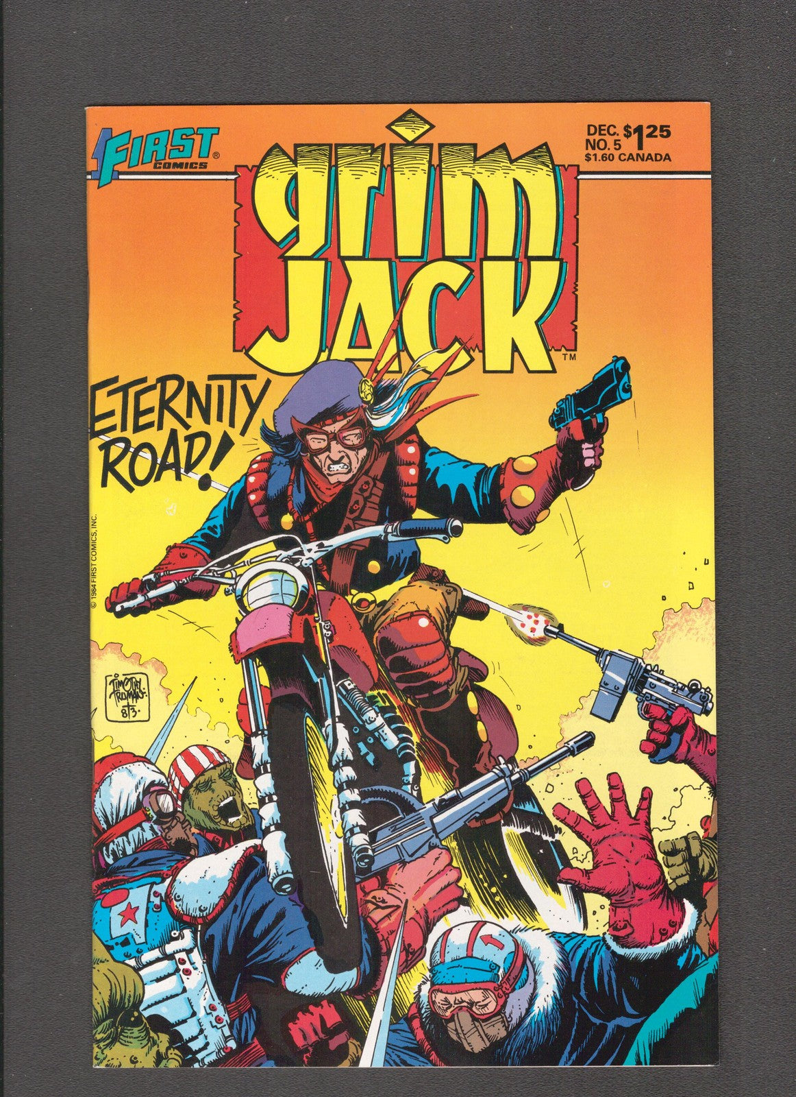 Grim Jack #5 (1984) Higher Grade - Timothy Truman First Comics