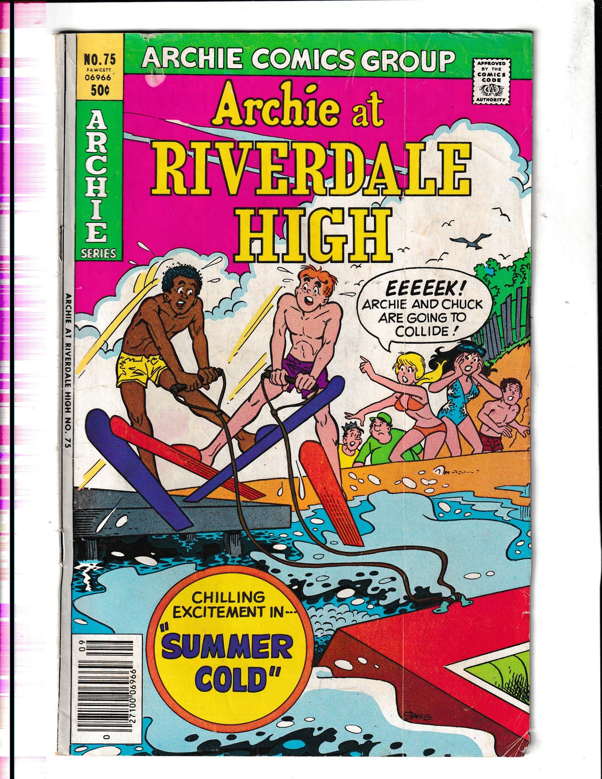 Archie at Riverdale High #75 (1980) Summer Cold Archie Comics