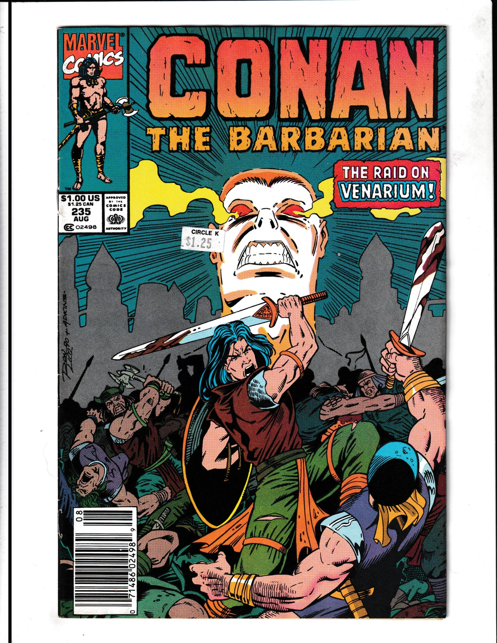 Conan the Barbarian #235 (1990) Marvel Comics SKU:1350