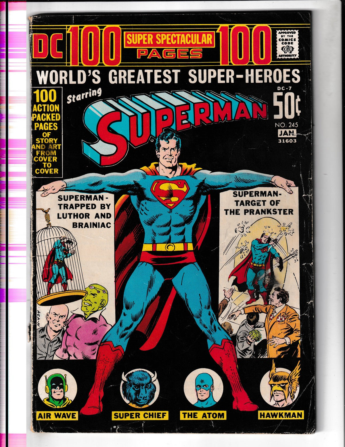 Superman #245 (1971) 100-Page Spectacular DC Comics