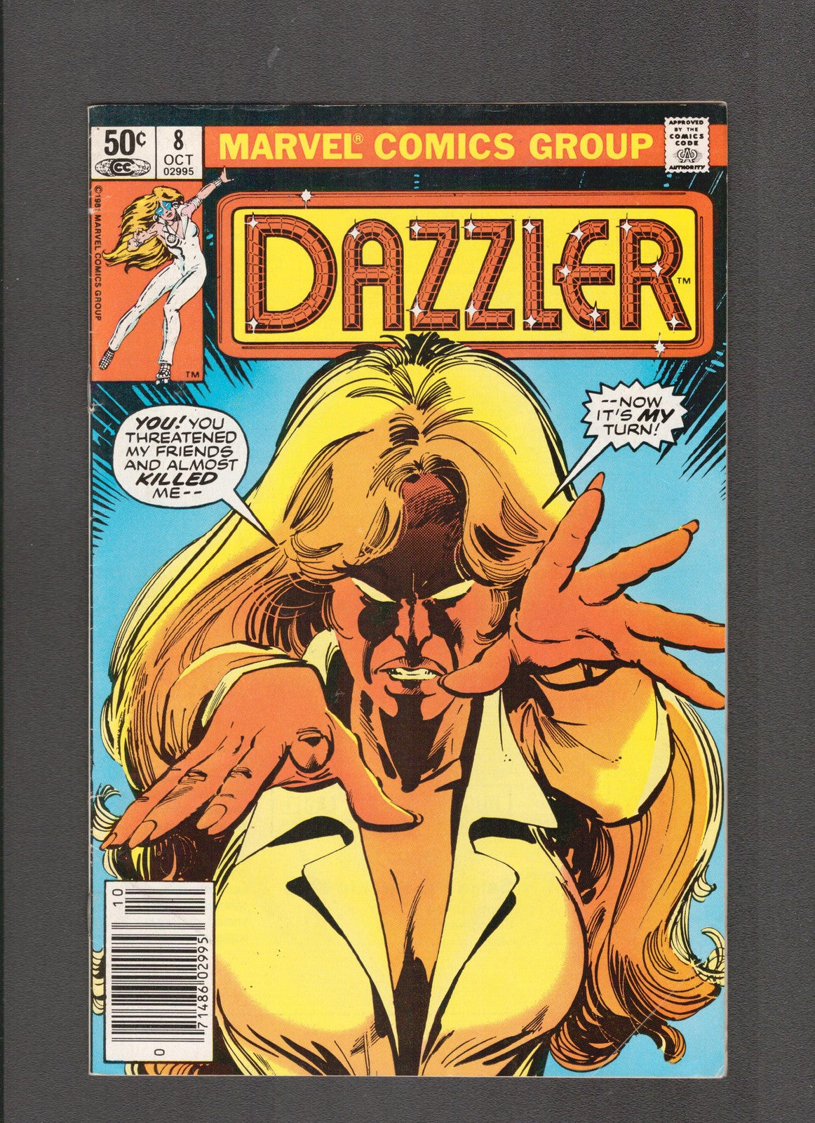 Dazzler #8 (1981) Bill Sienkiewicz, Klaus Janson Marvel Comics