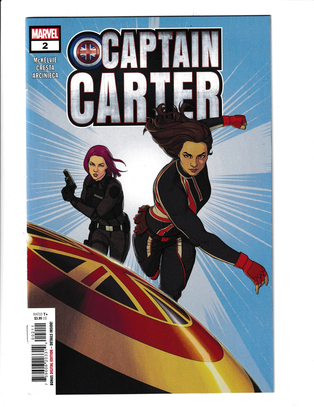 Captain Carter #2 (2022) McKenzie Marvel Comics