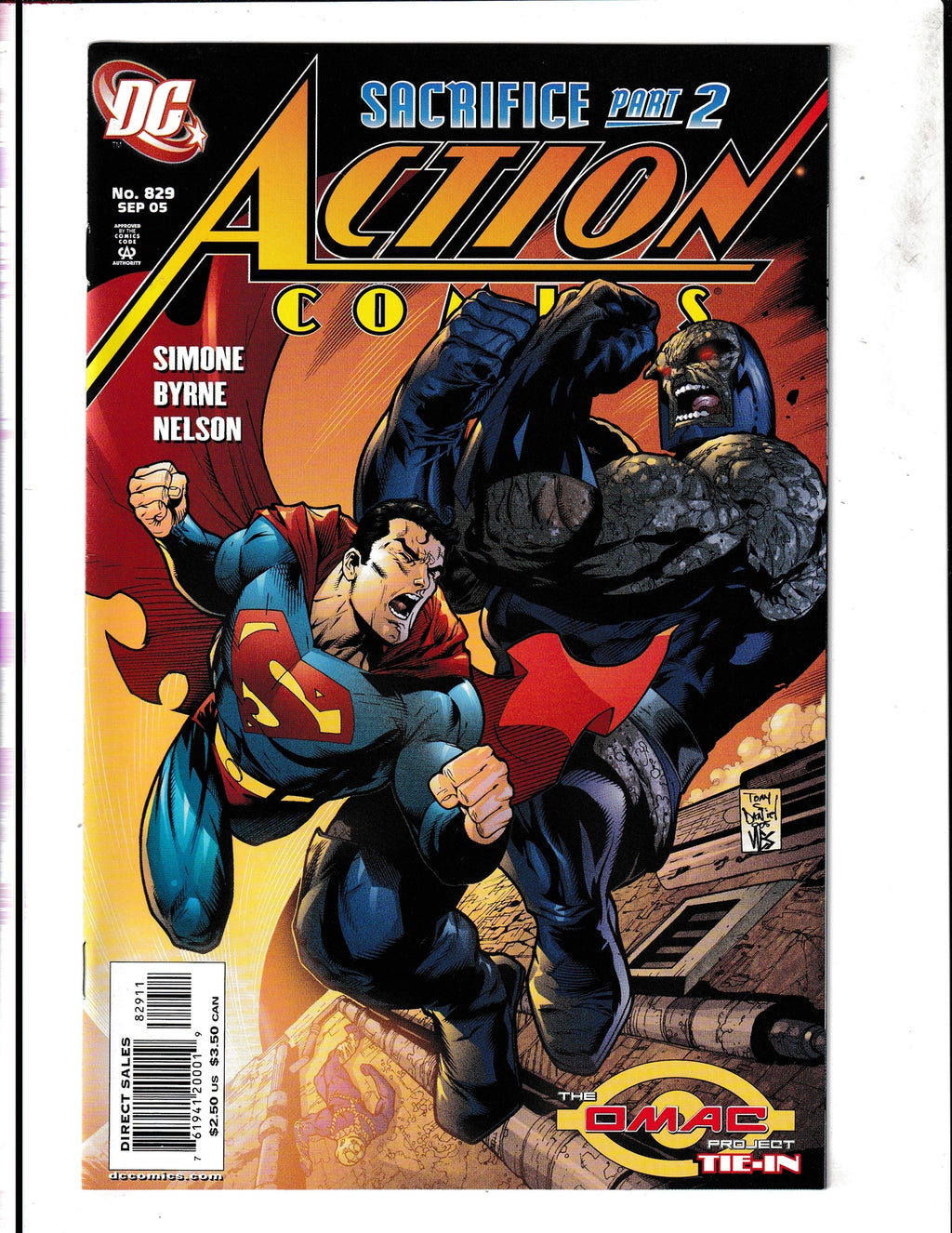 Action Comics #829 (2005) OMAC Project Tie-In DC Comics