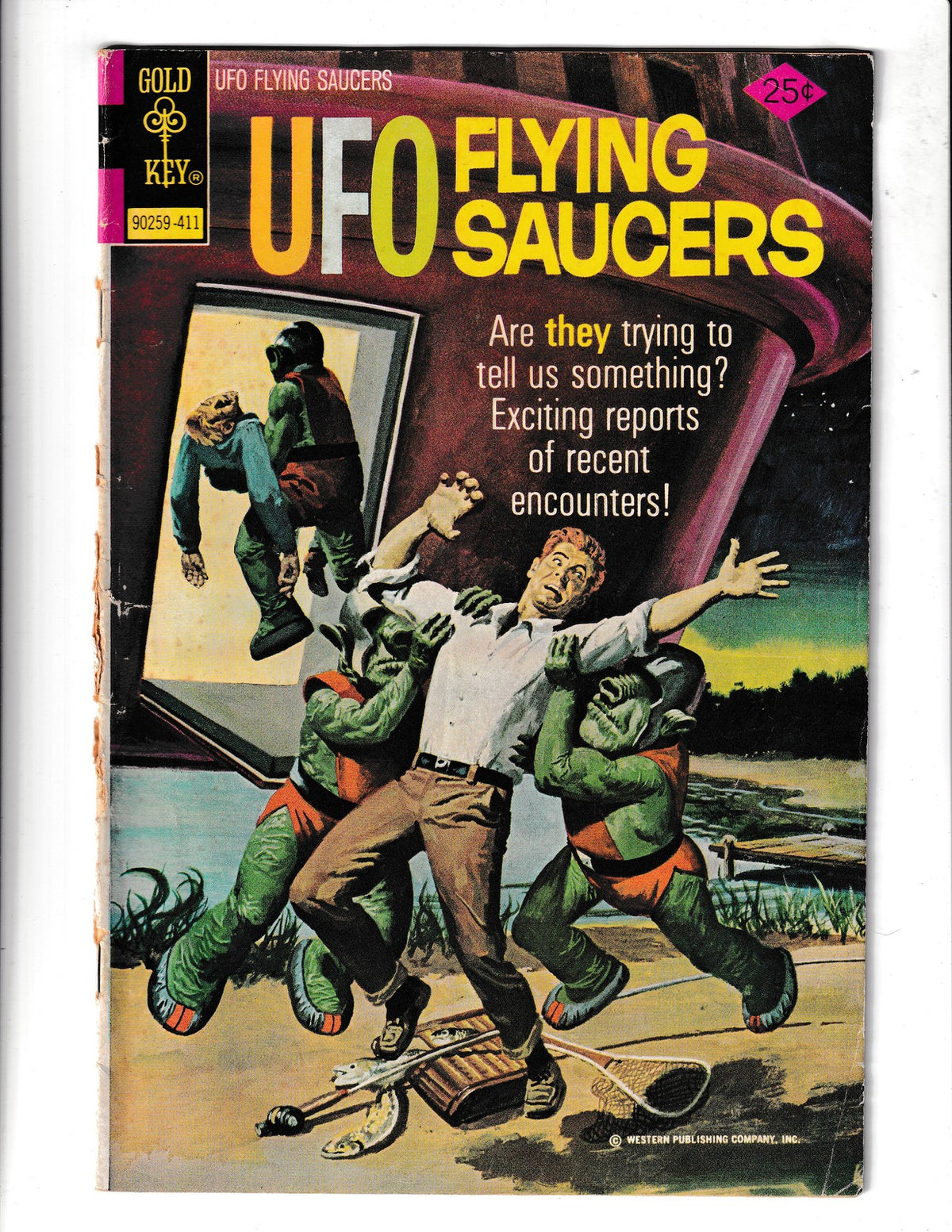 UFO Flying Saucers #4 (1974) Gold Key Comics