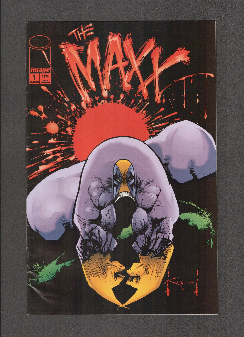 Maxx #1 (1993) Sam Keith Cover Image Comics