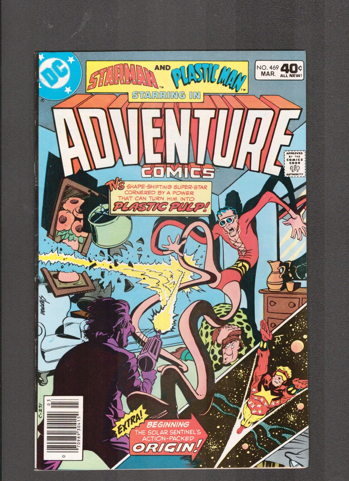 Adventure Comics #469 (1980) Starman & Plastic Man DC Comics