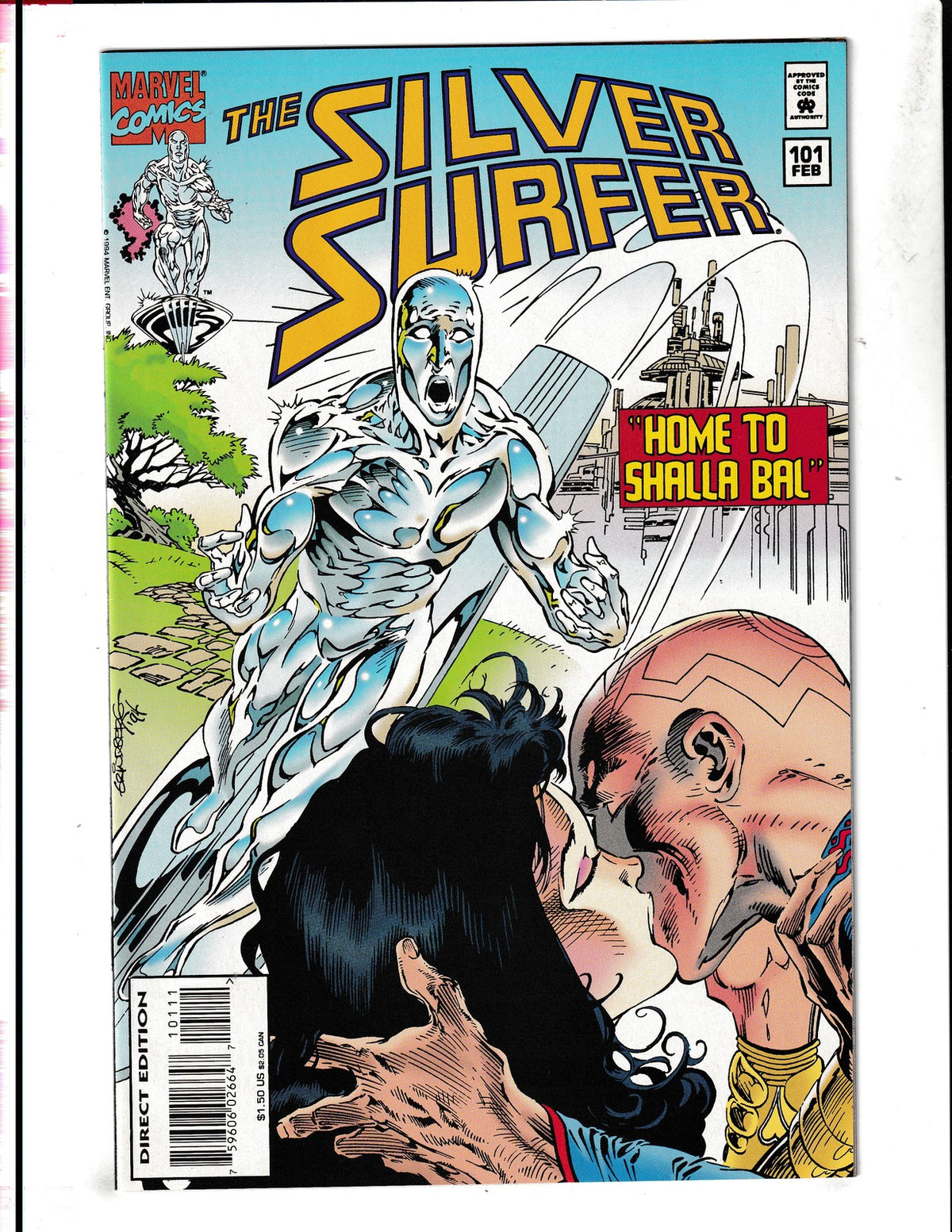 Silver Surfer #101 (1995) Home to Shalla Bal Marvel Comics