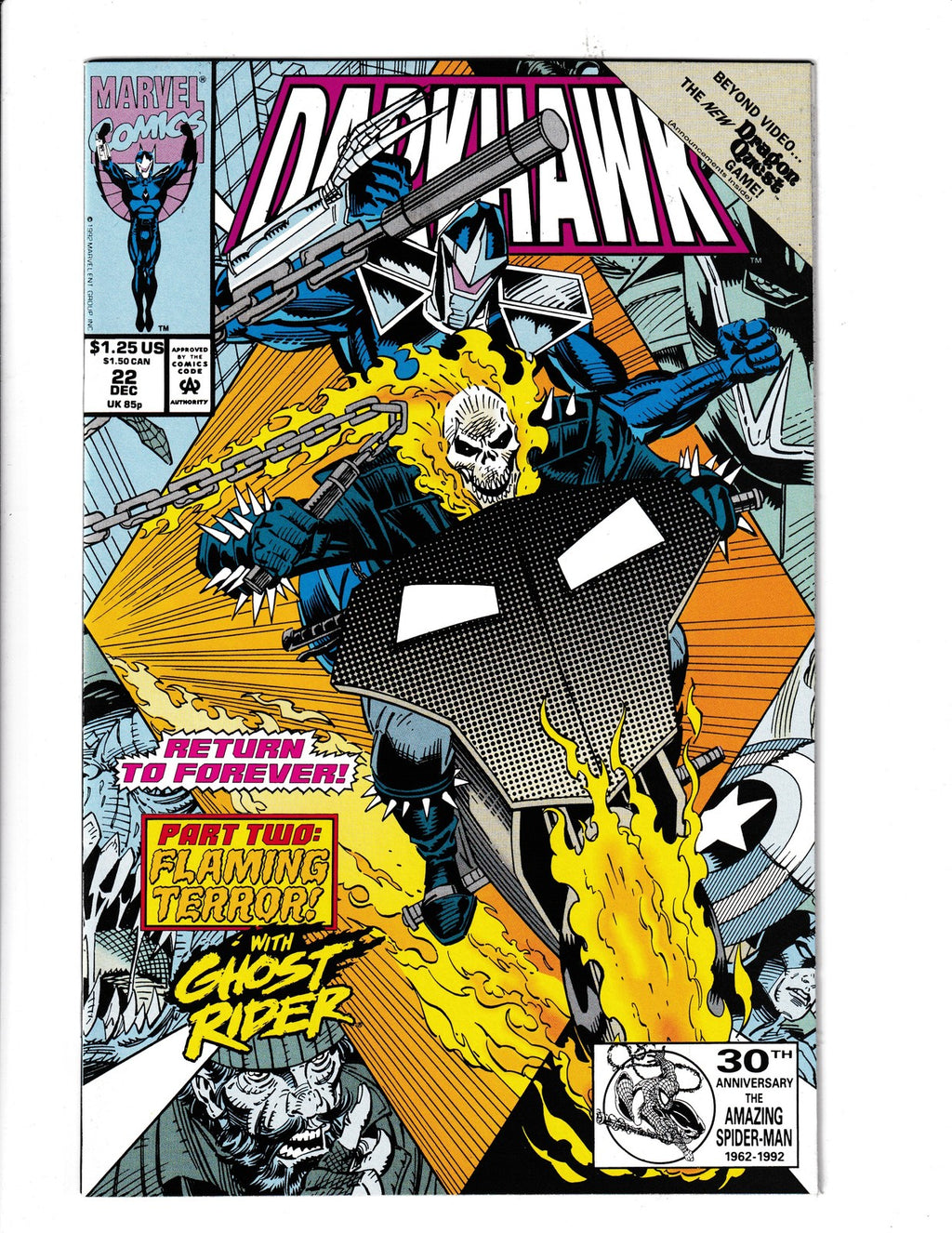 Darkhawk #22 (1992) Mike Manley Marvel Comics