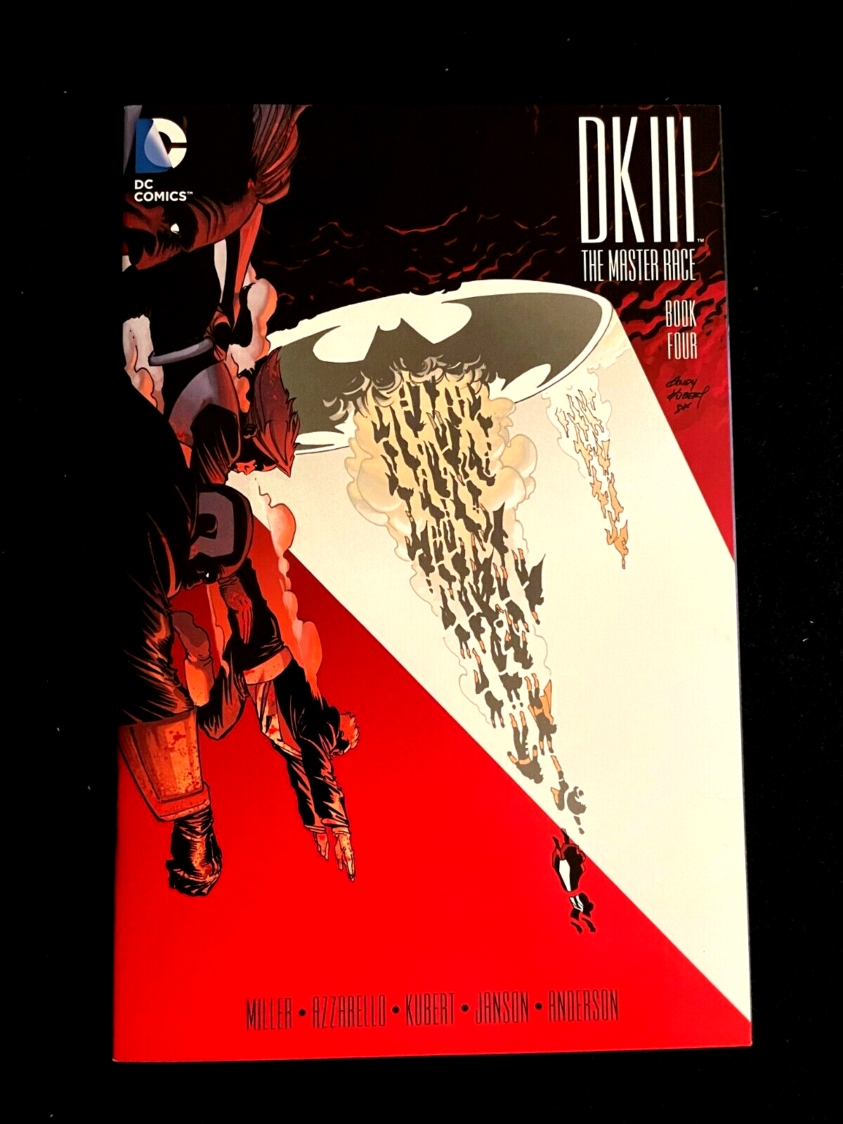 Dark Knight III:  Master Race #4 2016 Frank Miller 1st Print - DC