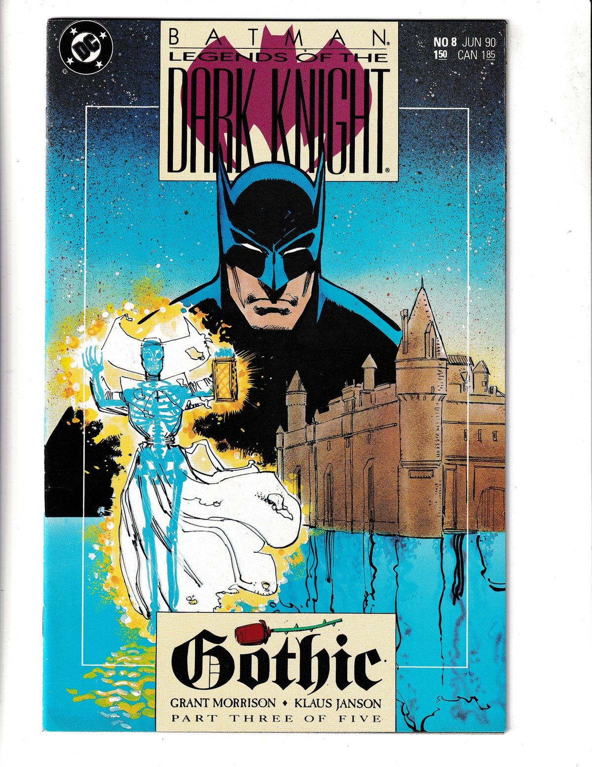 Batman: Legends of the Dark Knight #8 (1990) DC Comics SKU:3179