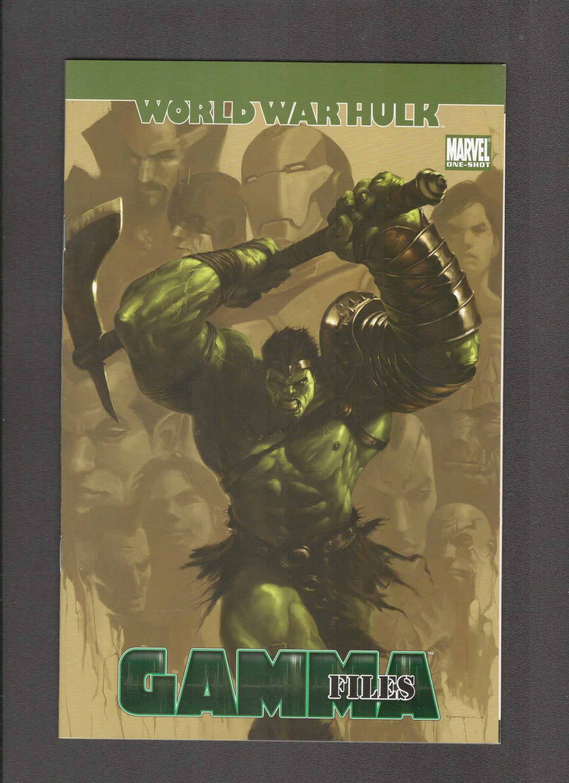 World War Hulk: Gamma Files #1 (2007) Chris Biggs Marvel Comics