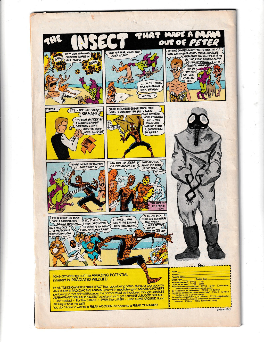 What The..?! #5 (1989) Wulvoream Marvel Comics