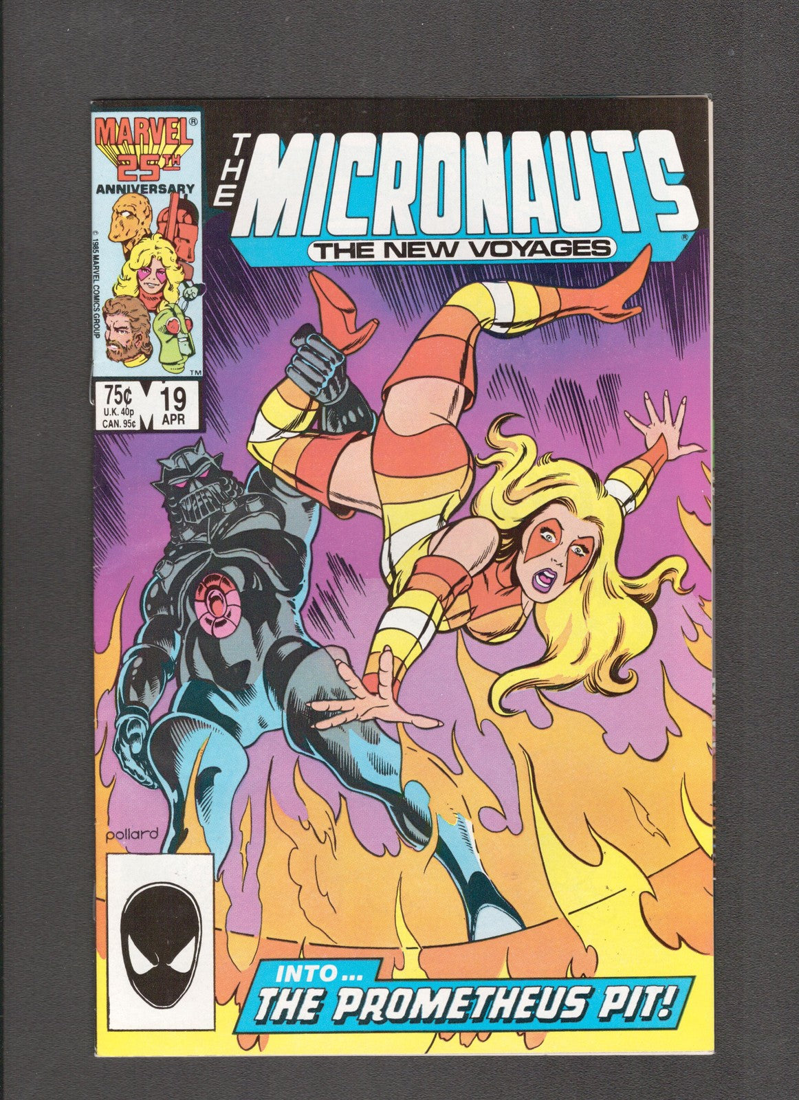 Micronauts #19 (1986) Keith Pollard Marvel Comics