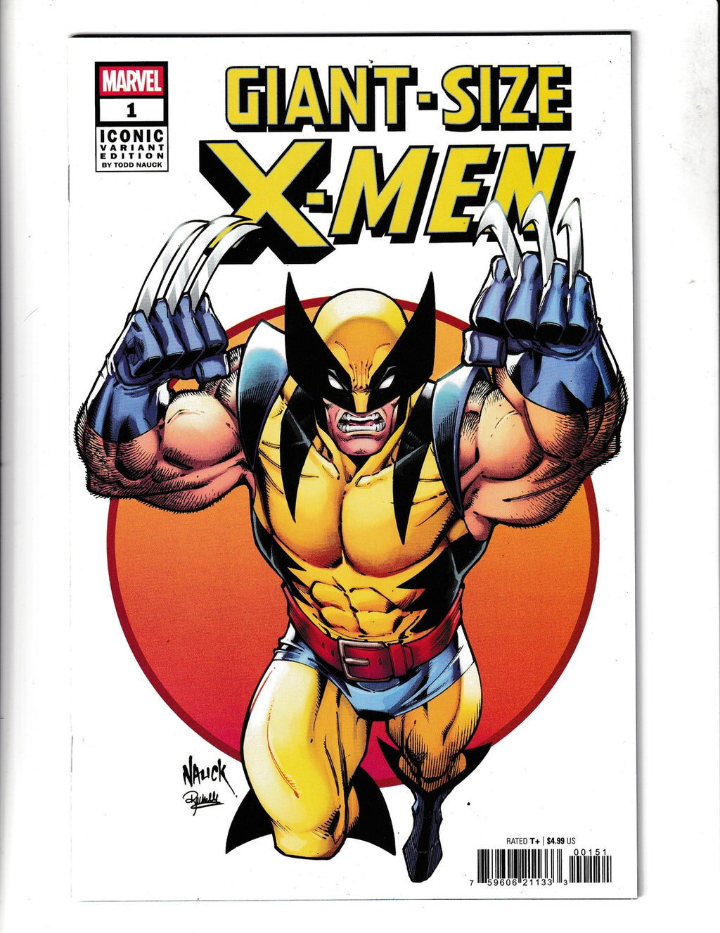 Giant-Size X-Men #1e (2025) Todd Nayuck Cover Marvel Comics
