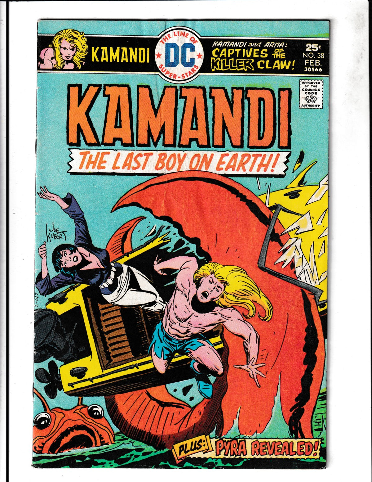Kamandi, The Last Boy On Earth #38 (1976) DC Comics