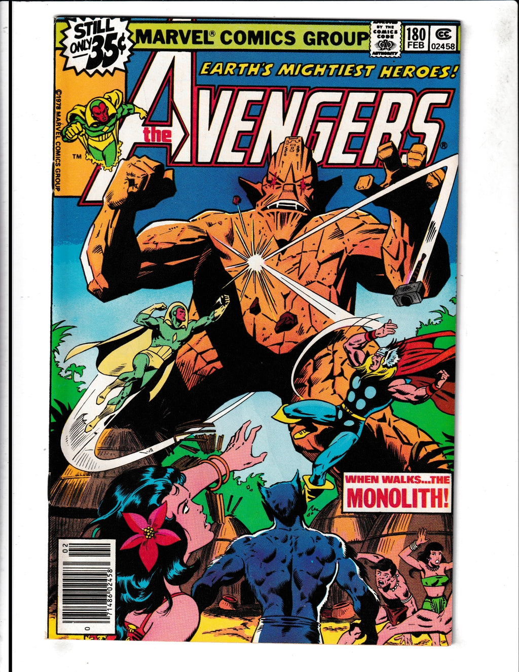 Avengers #180 (1979) Marvel Comics SKU:1583
