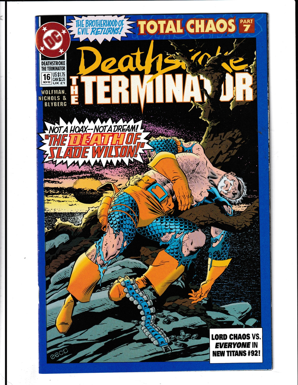 Deathstroke the Terminator #16 (1992) DC Comics