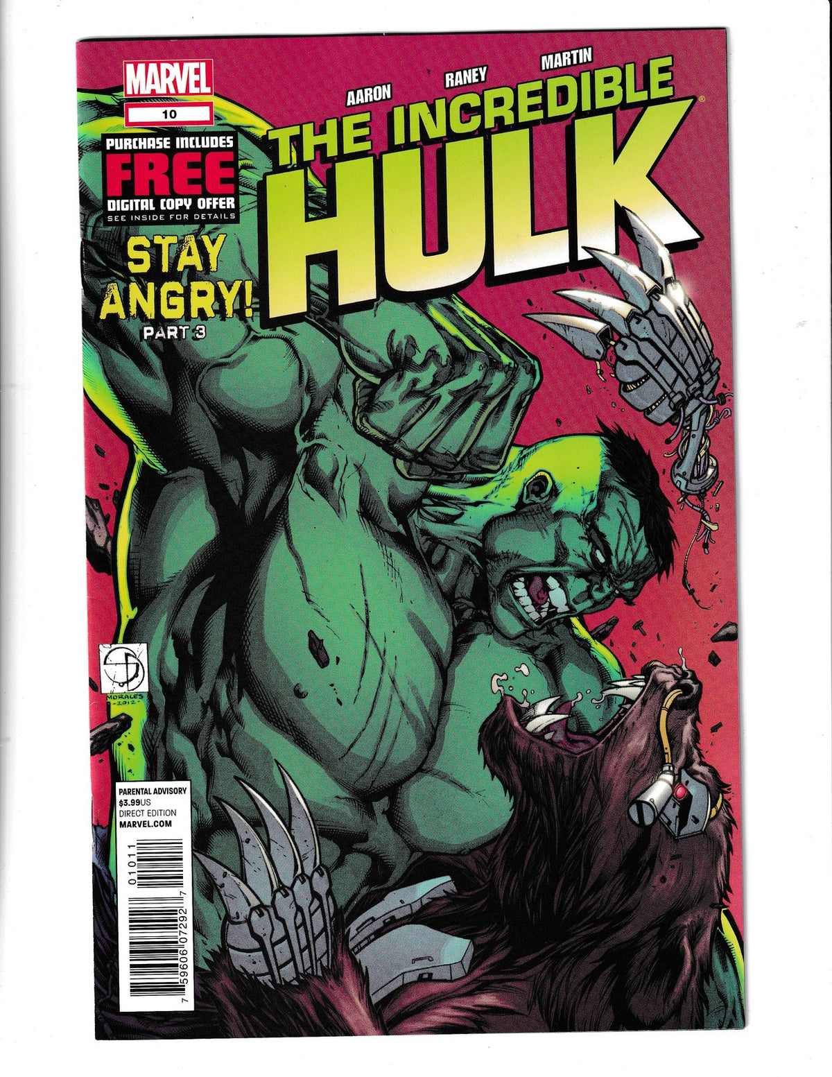 Incredible Hulk #10 (2012) Marvel Comics