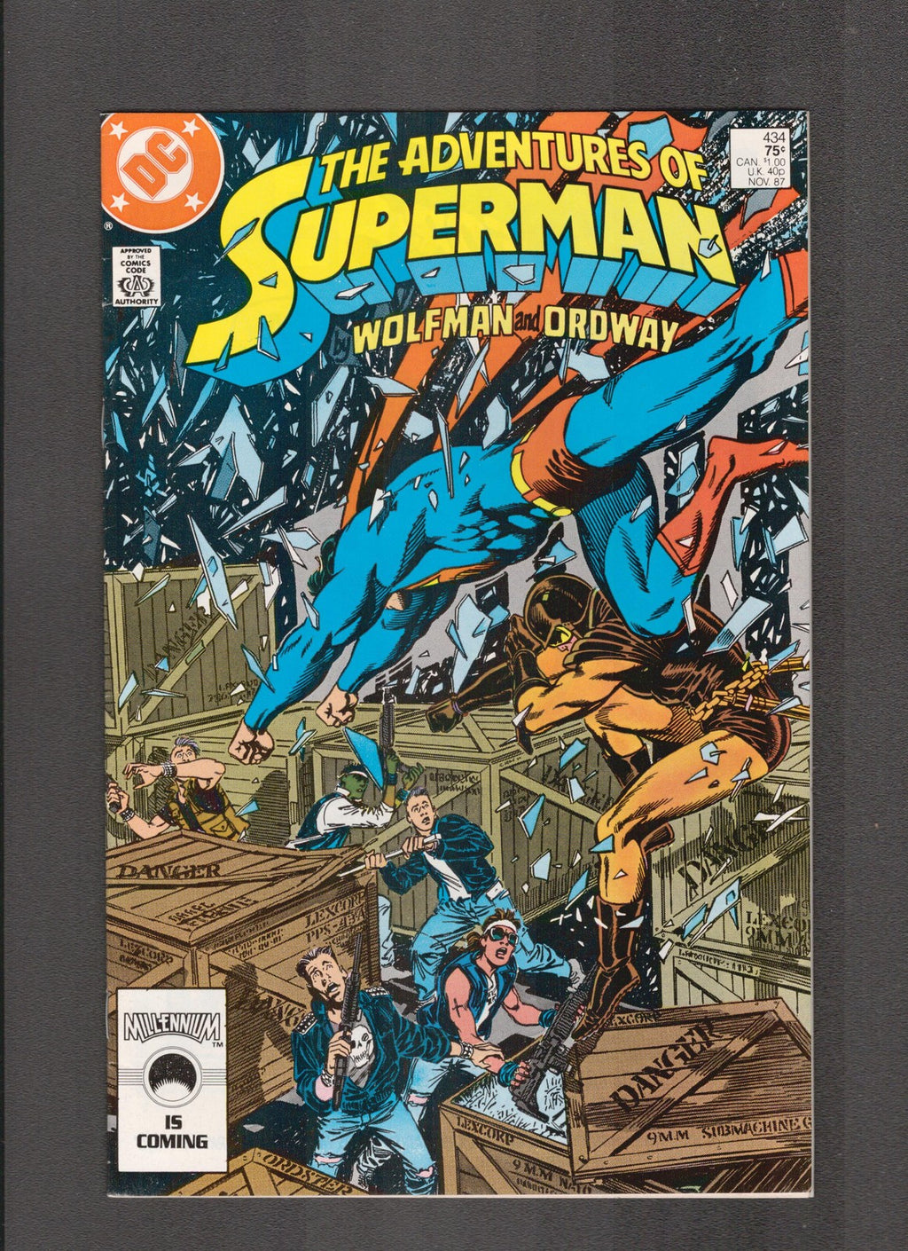 Adventures of Superman #434 (1987) Ordway/Wolfman DC Comics