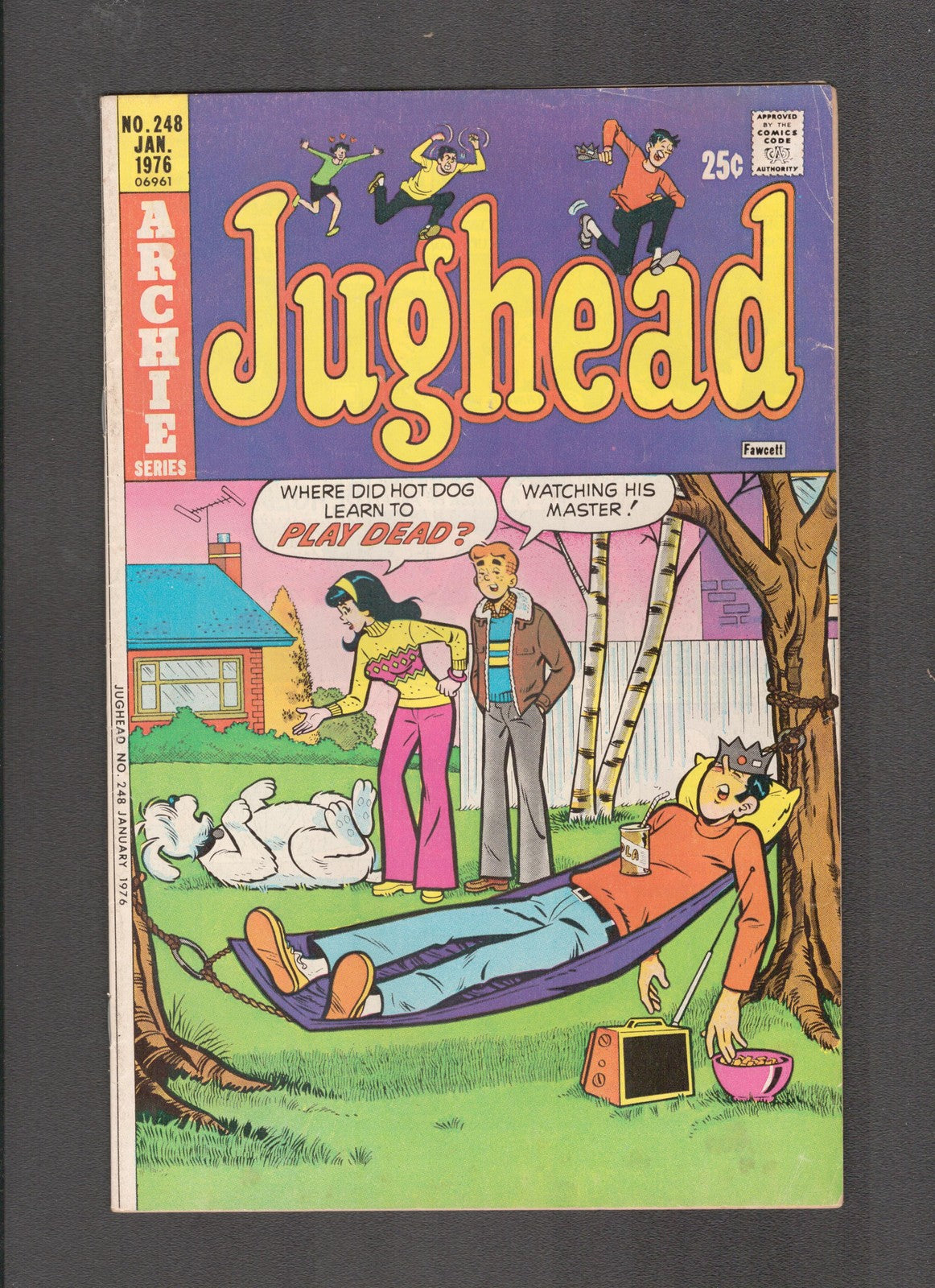Jughead #248 (1975) Hot Dog Cover Archie Comics