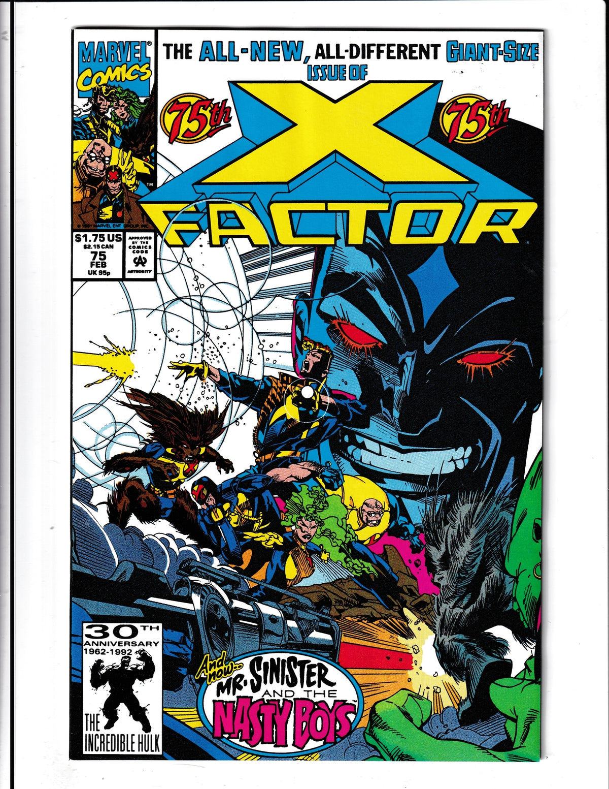 X-Factor #75 (1992) Marvel Comics SKU:692