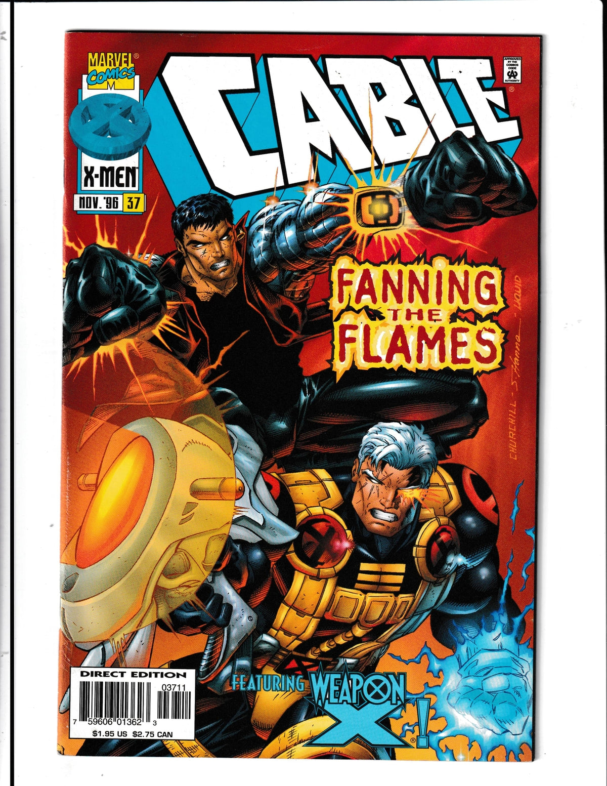 Cable #37 (1996) Marvel Comics SKU:900