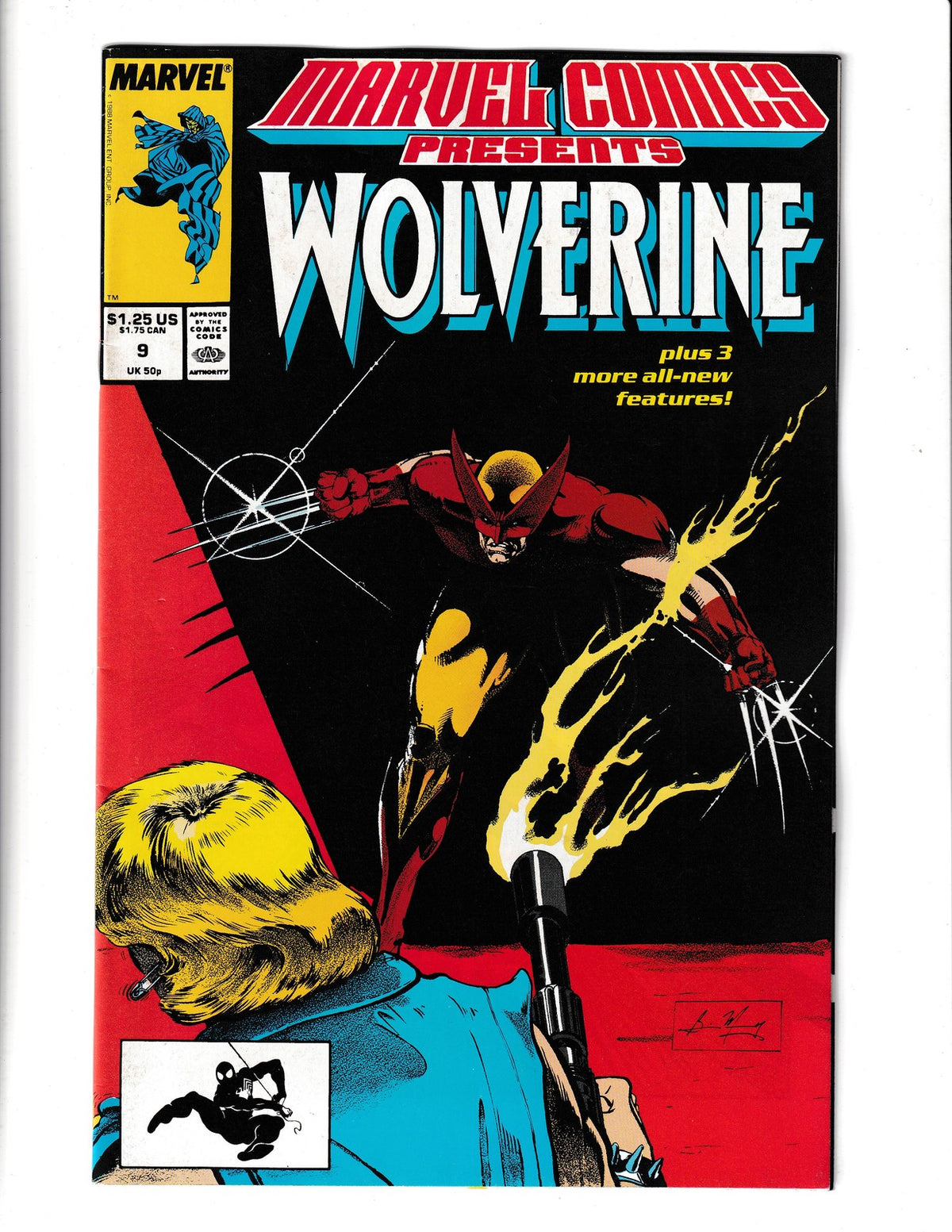 Marvel Comics Presents #9 (1988) Wolverine Marvel Comics