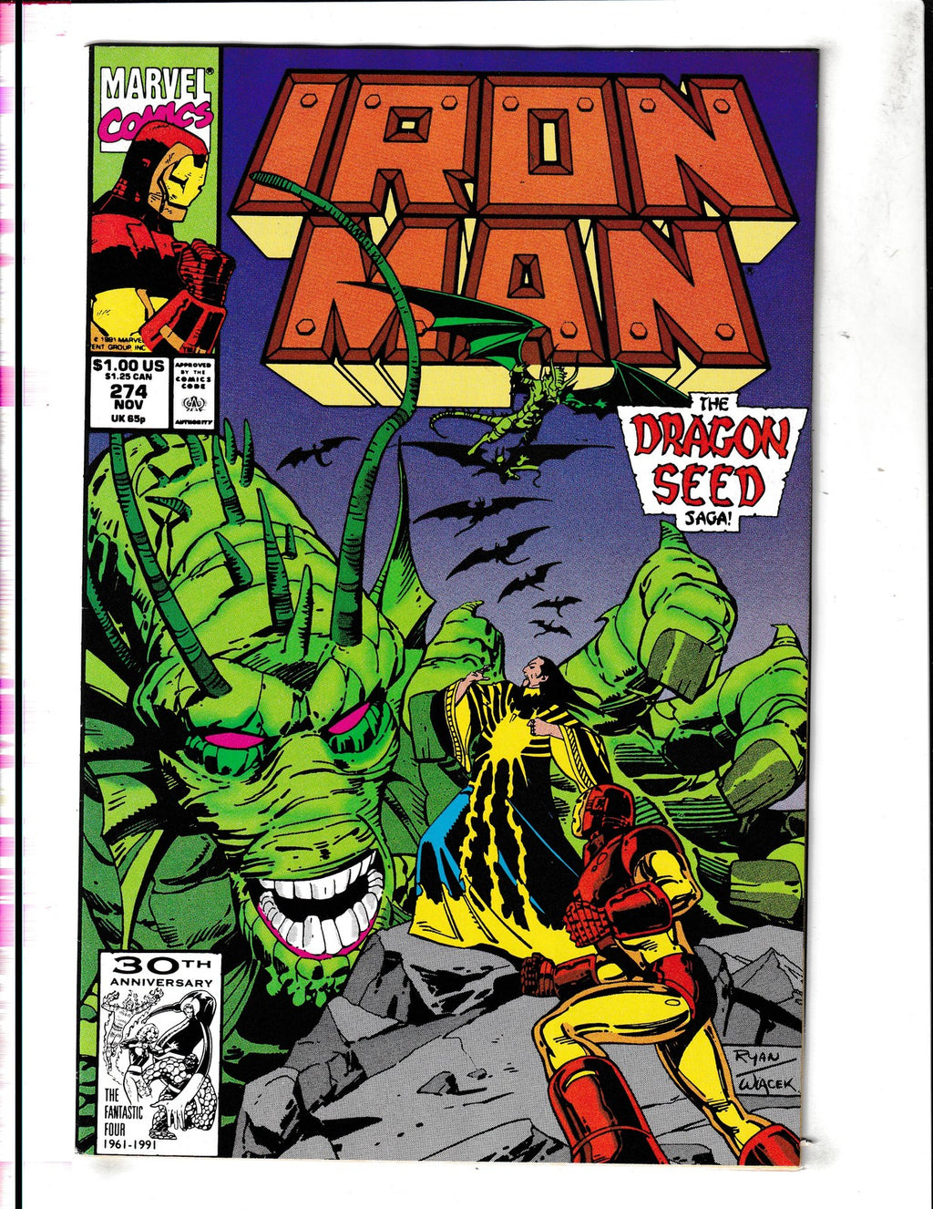 Iron Man #274 (1991) John Byrne Marvel Comics