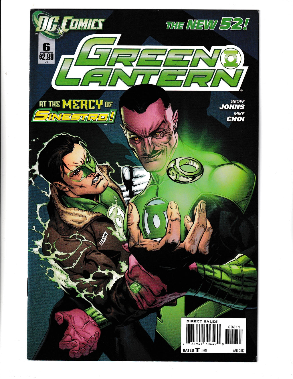 Green Lantern #6 (2012) DC Comics