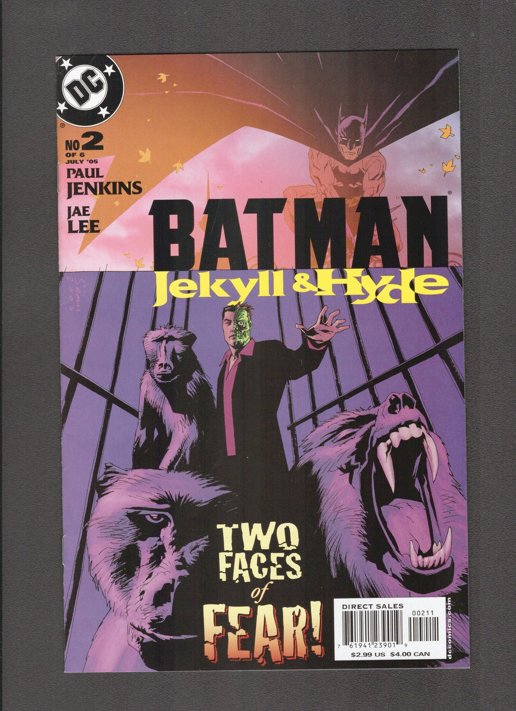 Batman: Jekyll & Hyde #2 (2005) Jae Lee -Mike Carlin DC Comics