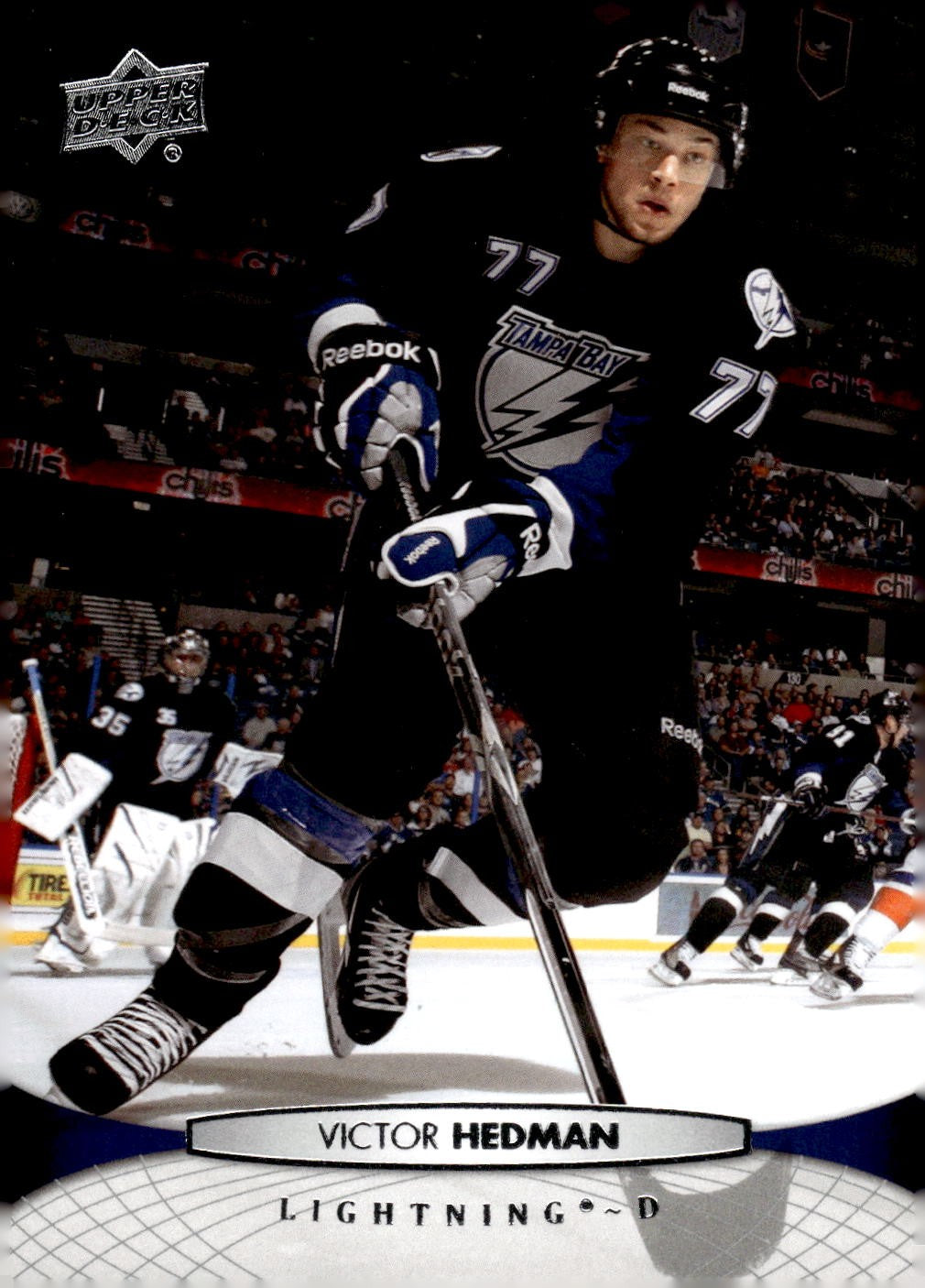 2011-12 Upper Deck #30 Victor Hedman Hockey Tampa Bay Lightning