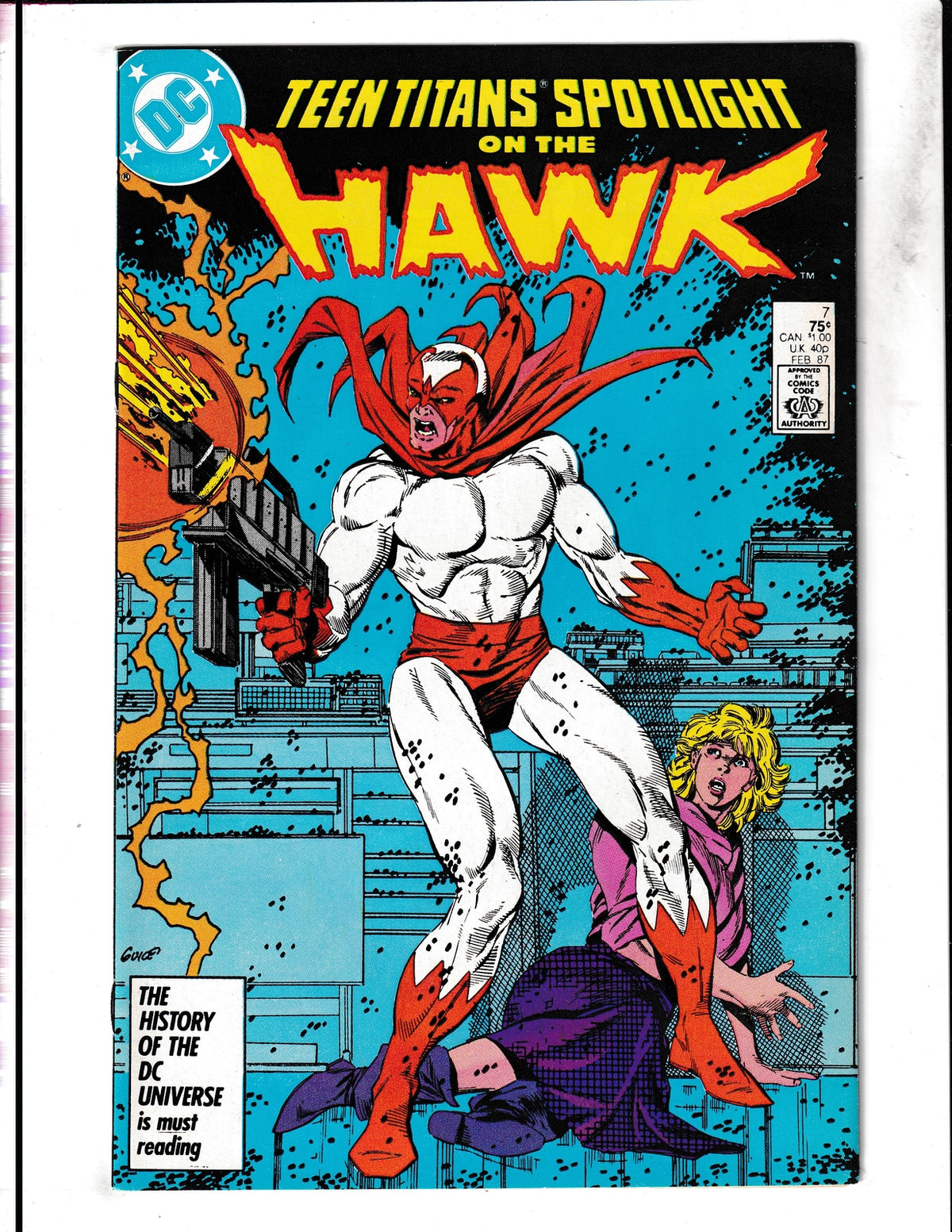 Teen Titans Spotlight #7 (1987) Hawk DC Comics