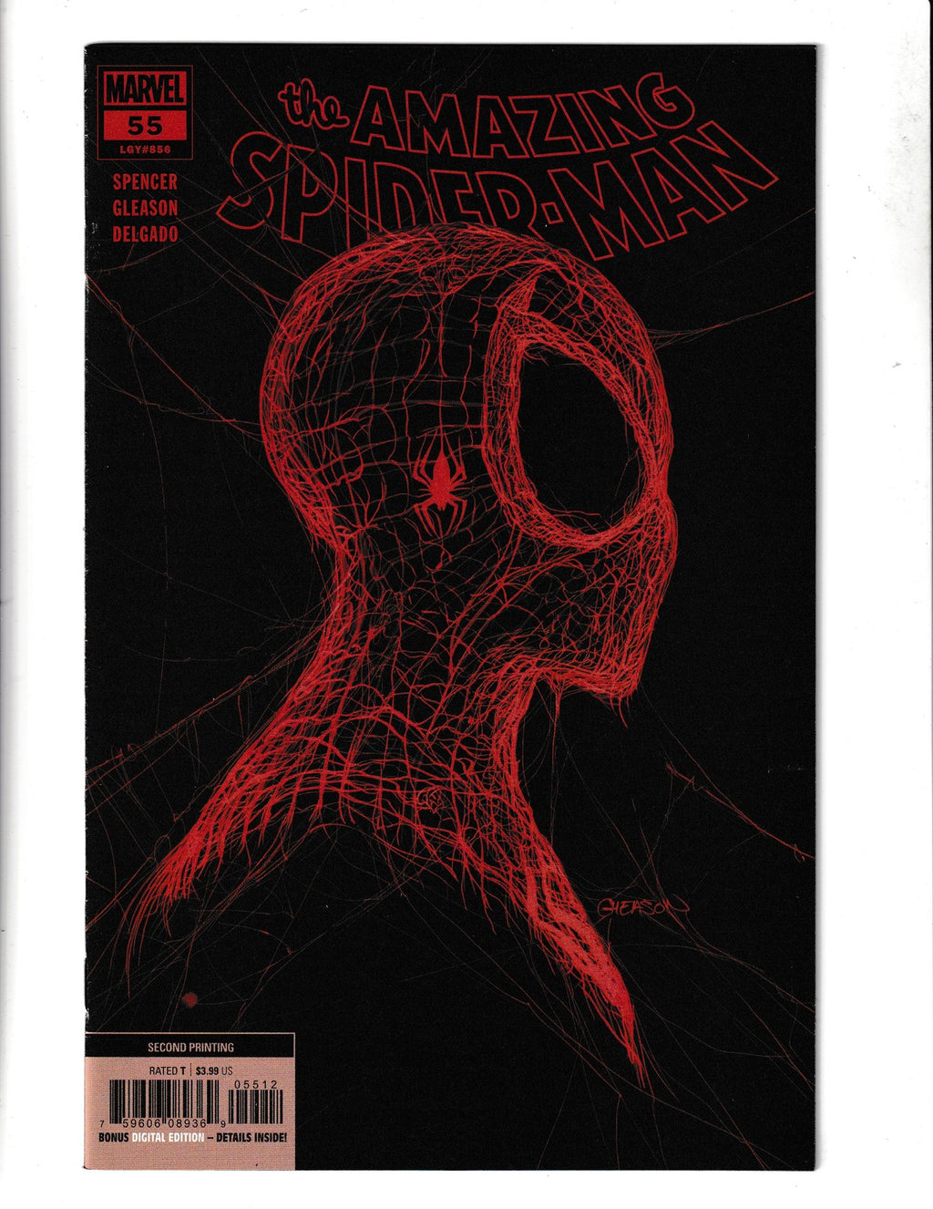 Amazing Spider-Man #552nd Print-A (2021) Patrick Gleason Red Marvel Comics