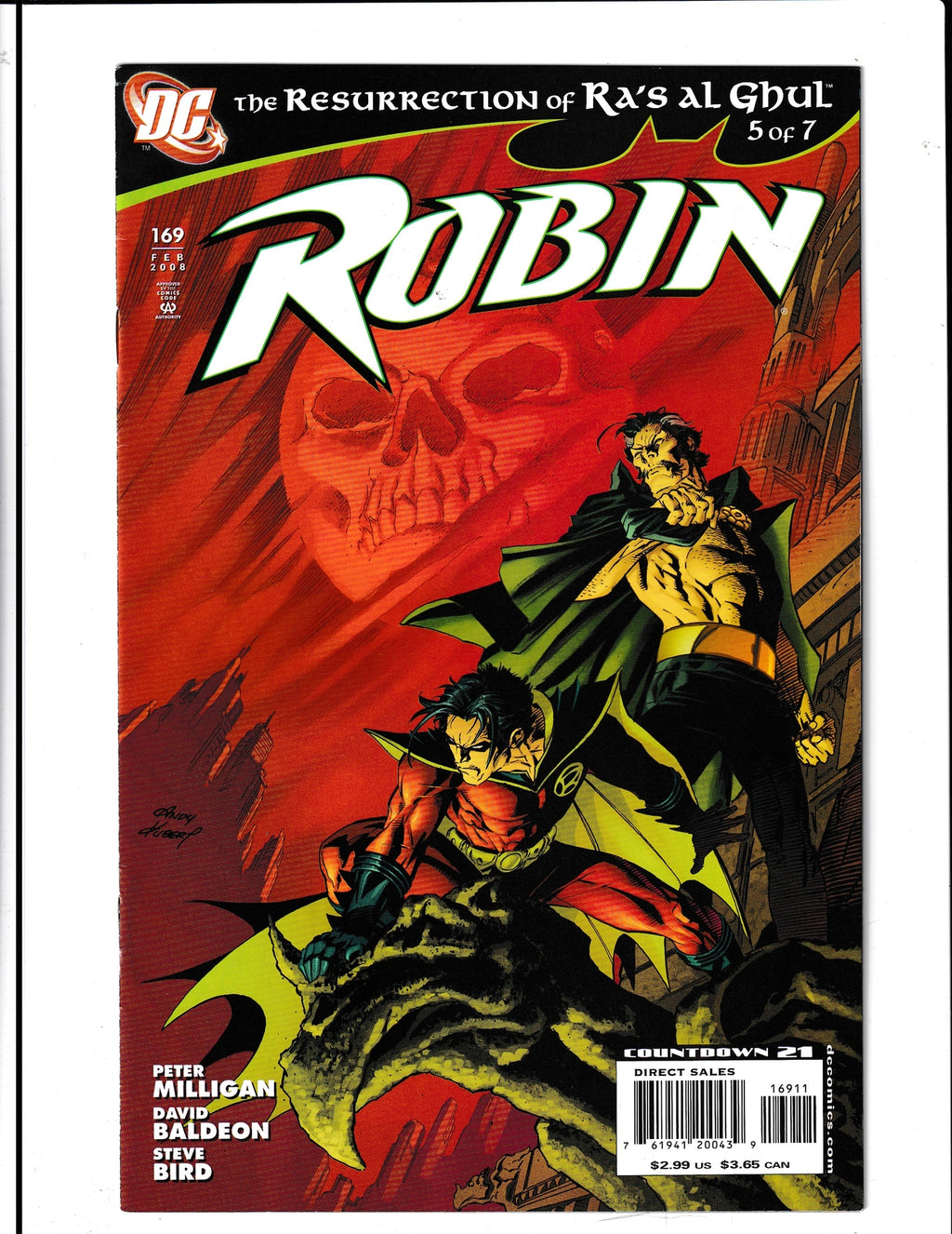 Robin #169 (2008) DC Comics SKU:352