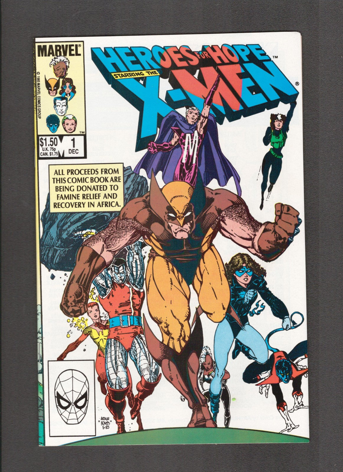 Heroes for Hope starring the X-Men #1 (1985) Marvel Comics